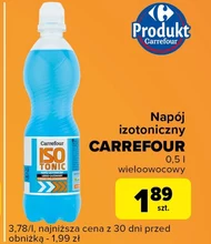 Napój izotoniczny Carrefour