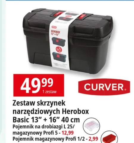 Zestaw skrzynek Curver