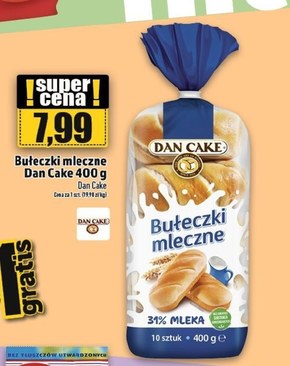 Dan Cake Bułeczki mleczne 400 g (10 sztuk) niska cena
