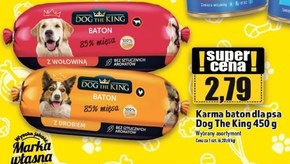 Karma dla psa Dog the King niska cena