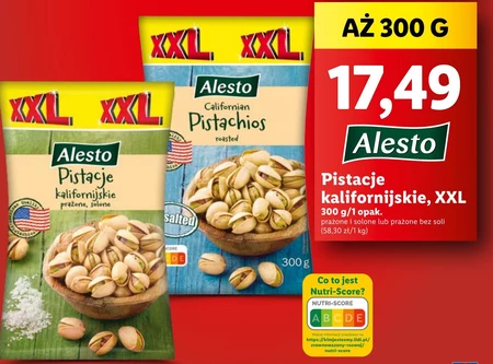 Pistacje prażone Alesto