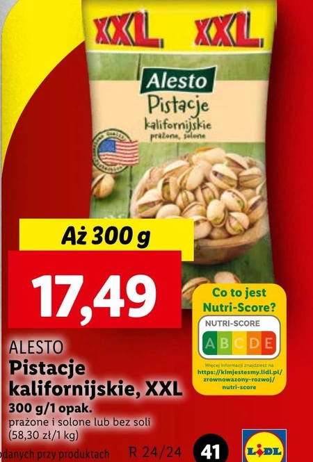 Pistacje Alesto