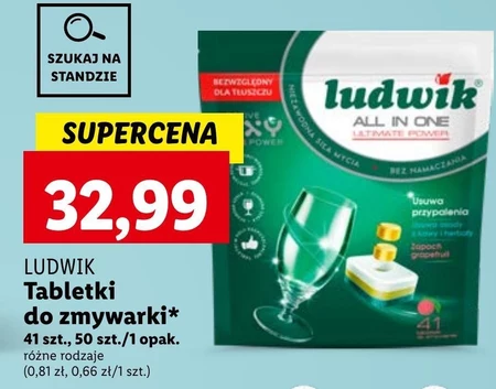 Tabletki do zmywarki Ludwik