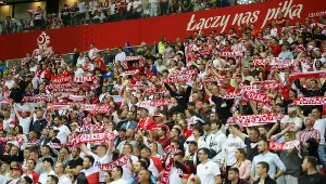 Zamieszanie na Narodowym, spiker nie mógł opanować tłumu. Absurdalna sytuacja