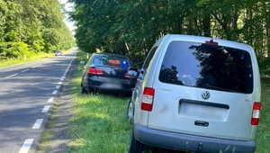 Kierowcę Volkswagena zdołali zatrzymać dwaj świadkowie jego niebezpiecznej jazdy