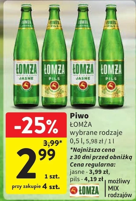 Piwo Łomża