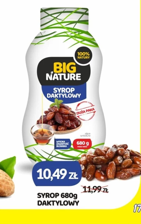 Syrop daktylowy Big Nature