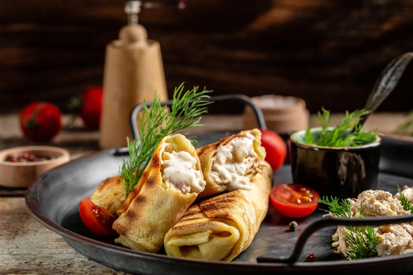 Idealny farsz do naleśników na słono. Wychodzi za każdym razem Idealny farsz do naleśników na słono. Wychodzi za każdym razem