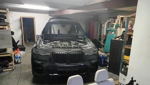 Odzyskali skradzione BMW X7. Interweniowali w ostatniej chwili