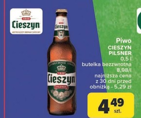 Piwo Cieszyn niska cena