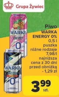 Безалкогольне пиво Warka