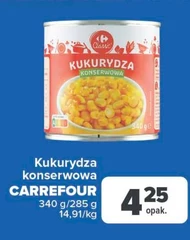 Консервована кукурудза Carrefour