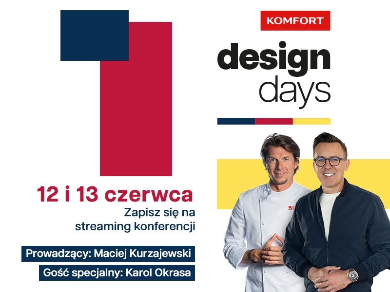 Konferencja Komfort Design Days odbędzie się 12 i 13 czerwca 2024 roku