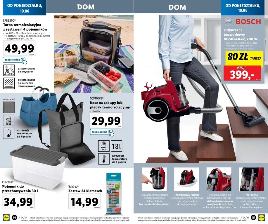 Lidl oferuje promocję na odkurzacz BOSCH!