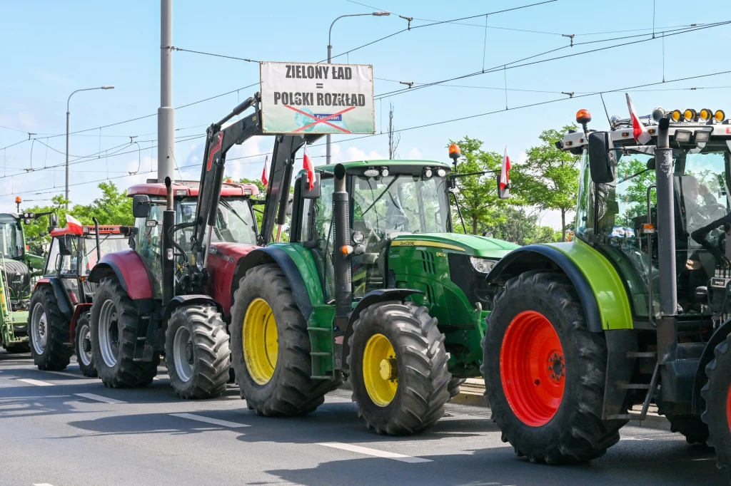 W Polsce wielu rolników w ostatnich miesiącach wyszło na ulice z powodu Zielonego Ładu W Polsce wielu rolników w ostatnich miesiącach wyszło na ulice z powodu Zielonego Ładu