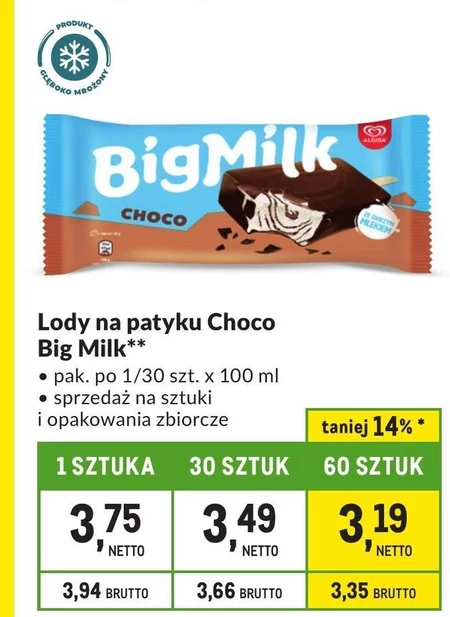 Big Milk Choco Lody 100 ml