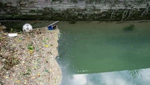 Stosy śmieci na Pomorzu leżą przy miejskich mostach. To celowy zabieg