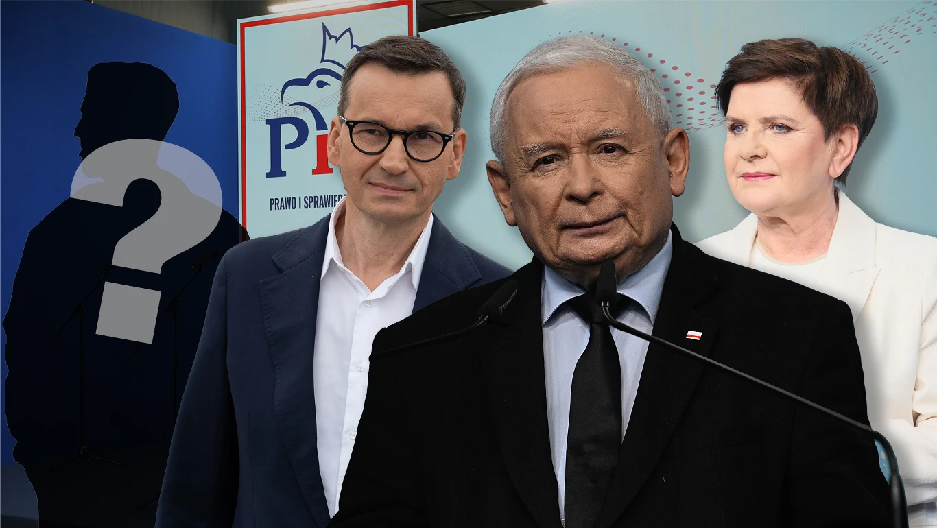 Jarosław Kaczyński (fot.Adam Chełstowski / Forum) szuka kandydata PiS na wybory prezydenckie 2025. Zastanawia się, czy powinien to być Mateusz Morawiecki (fot.MARCIN BANASZKIEWICZ / FotoNews / Forum), Beata Szydło (fot.Mateusz Grochocki/East News) czy ktoś zupełnie inny. Jarosław Kaczyński (fot.Adam Chełstowski / Forum) szuka kandydata PiS na wybory prezydenckie 2025. Zastanawia się, czy powinien to być Mateusz Morawiecki (fot.MARCIN BANASZKIEWICZ / FotoNews / Forum), Beata Szydło (fot.Mateusz Grochocki/East News) czy ktoś zupełnie inny.