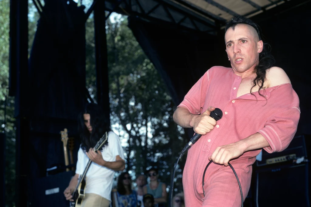 Maynard James Keenan (Tool) podczas trasy Lollapalooza 1993