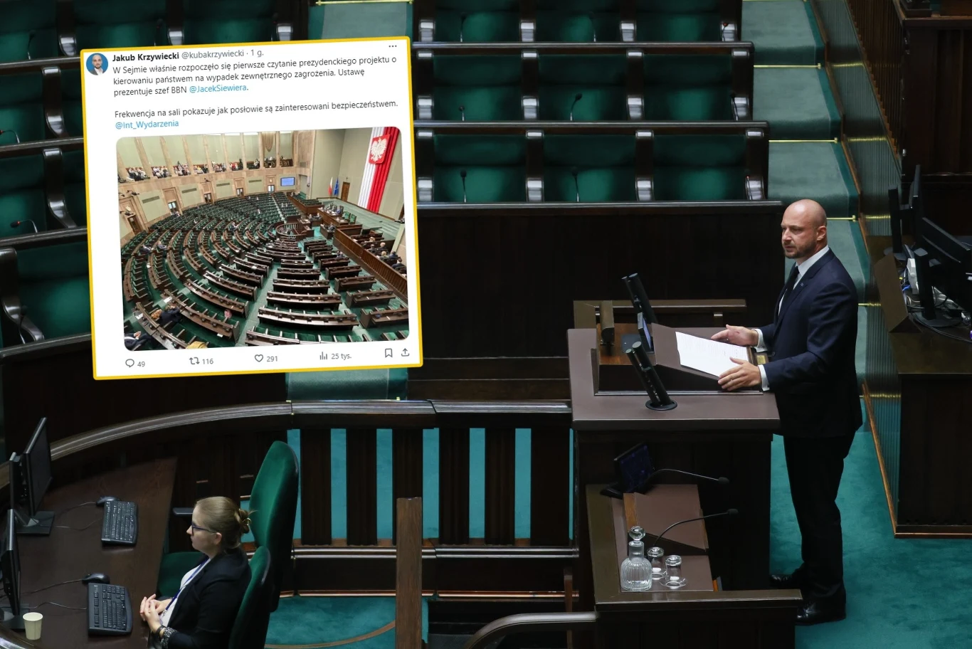 Sejm. Szef BBN prezentował prezydencki projekt ustawy o bezpieczeństwie państwa Sejm. Szef BBN prezentował prezydencki projekt ustawy o bezpieczeństwie państwa