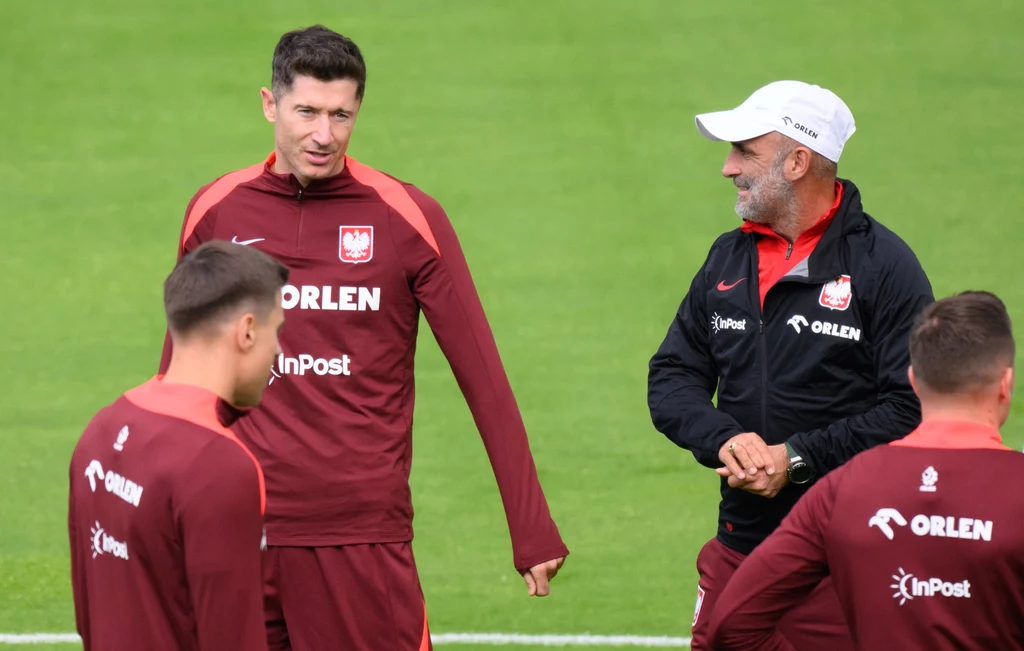 Robert Lewandowski i Michał Probierz Robert Lewandowski i Michał Probierz
