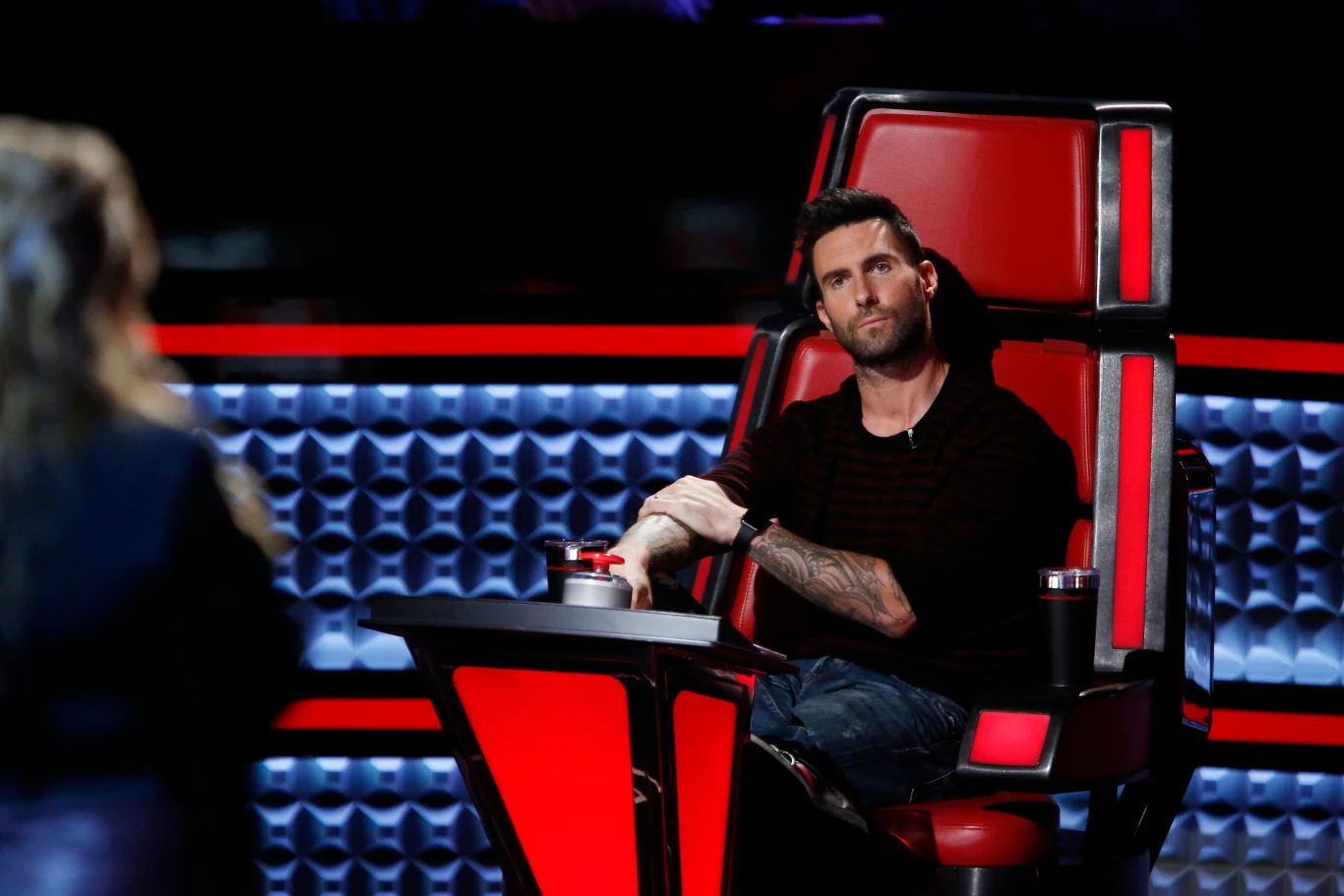 Adam Levine w "The Voice"