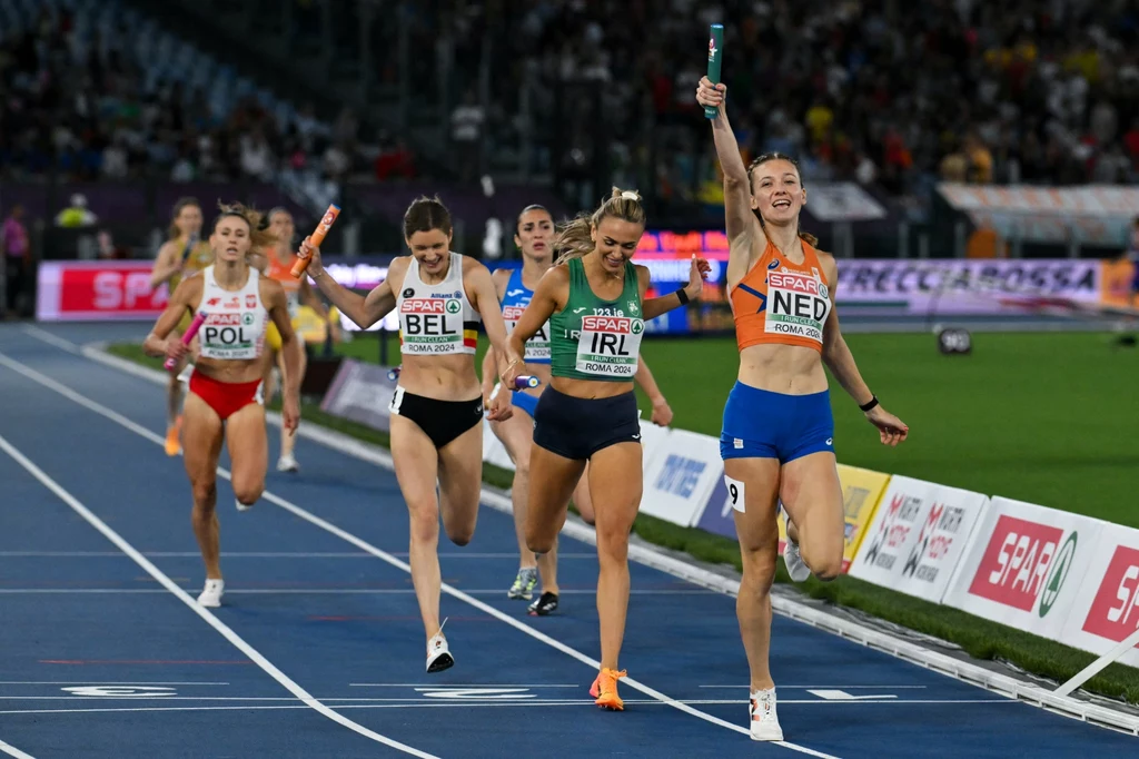 Radość Femke Bol. A Natalia Kaczmarek daleko... Radość Femke Bol. A Natalia Kaczmarek daleko...