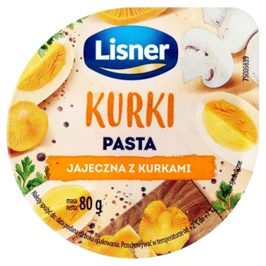 Lisner Pasta jajeczna z kurkami 80 g - 1