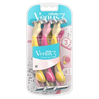 Gillette Venus 3 Dragonfruit Maszynki jednorazowe, liczba sztuk w opakowaniu: 6 - 0