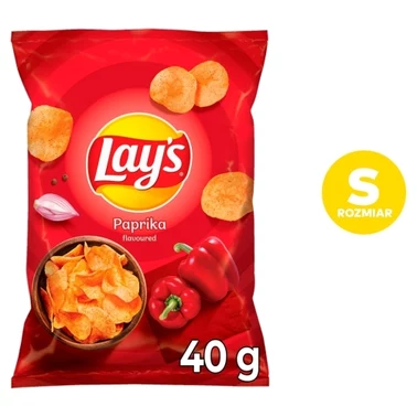 Lay's Chipsy ziemniaczane o smaku papryki 40 g - 0