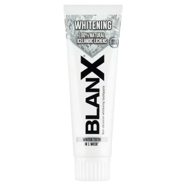 BlanX Whitening Nieabrazyjna wybielająca pasta do zębów 75 ml - 0