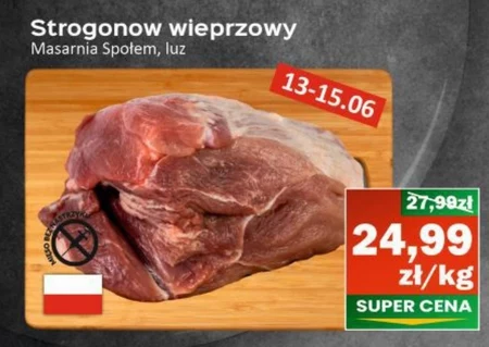 Strogonow wieprzowy Masarnia Społem