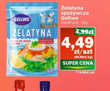 Gellwe Żelatyna 50 g