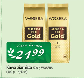 Woseba Mocca Fix Gold Kawa palona ziarnista 500 g niska cena