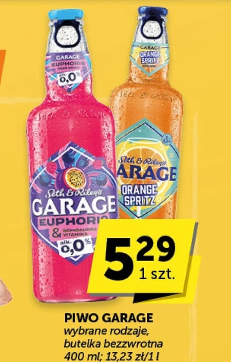 Seth & Riley's Garage Mix piwa i napoju o smaku truskawkowej margarity 400 ml