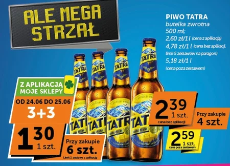 Tatra Piwo jasne pełne 500 ml