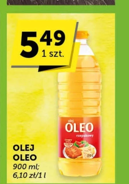 Oleo Olej słonecznikowy 0,9 l