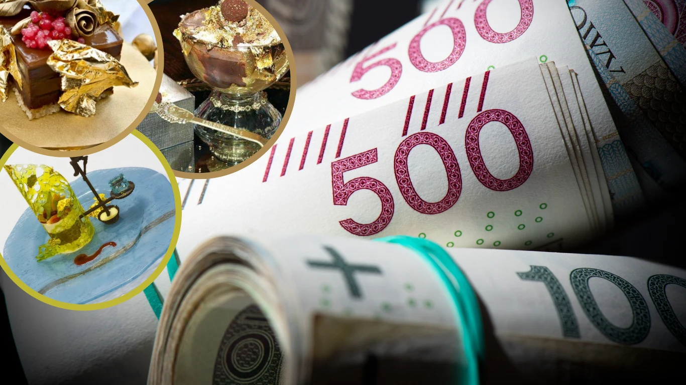 Najdroższe posiłki na świecie. Deser czekoladowy za cenę kawalerki w Częstochowie