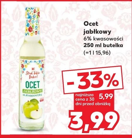 Ocet jabłkowy