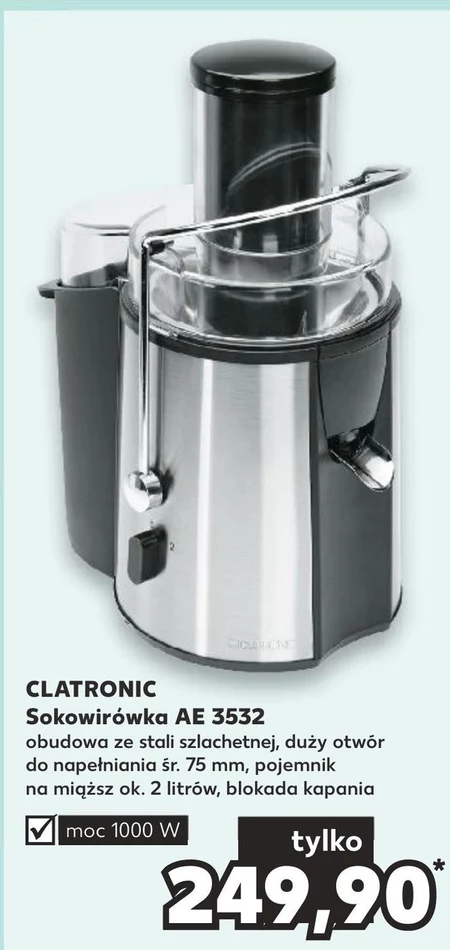 Соковижималка Clatronic