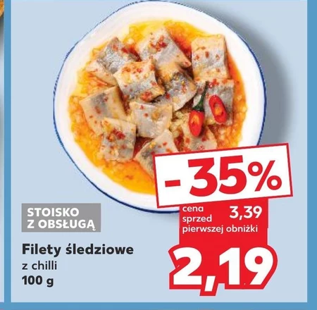 Filety śledziowe