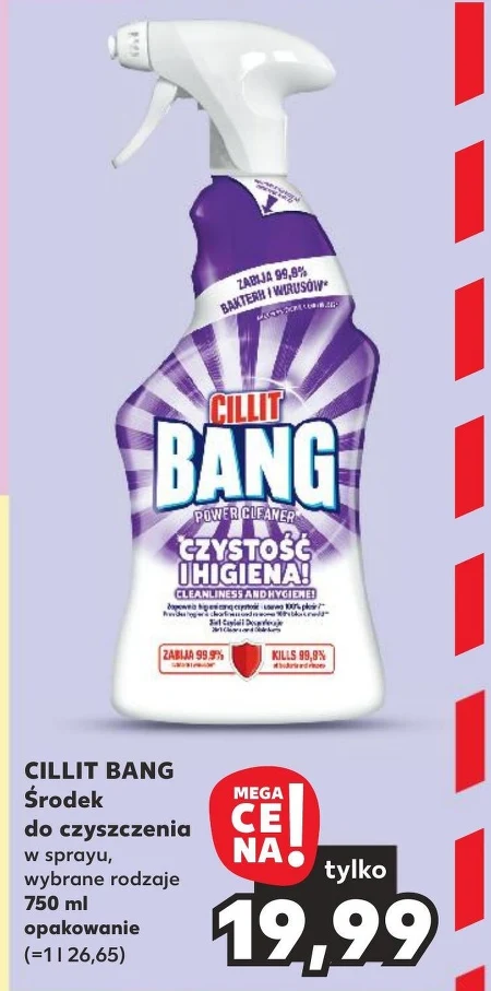 Cillit Bang Expert Spray czystość i higiena 750 ml