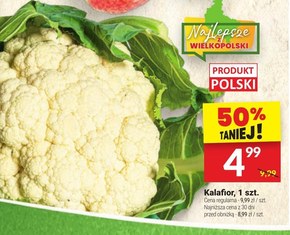 Kalafior Wielkopolski niska cena