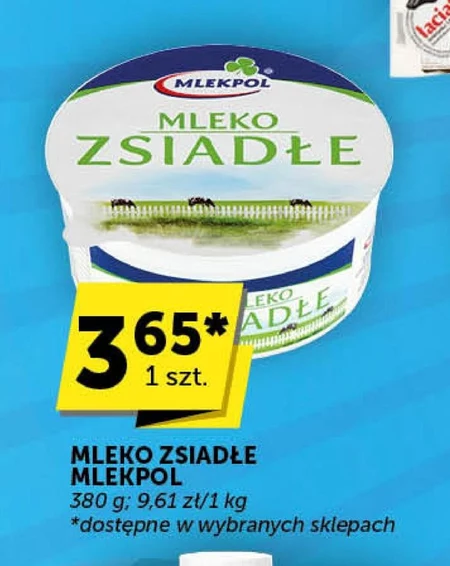 Mlekpol Mleko zsiadłe 380 g