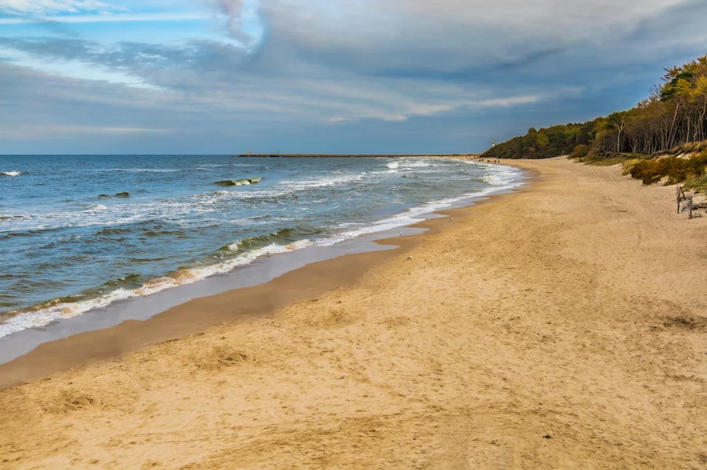 Plaża w Lubiatowie jest szeroka, pokryta drobnym, białym piaskiem i otoczona wydmami porośniętymi sosnowym lasem
