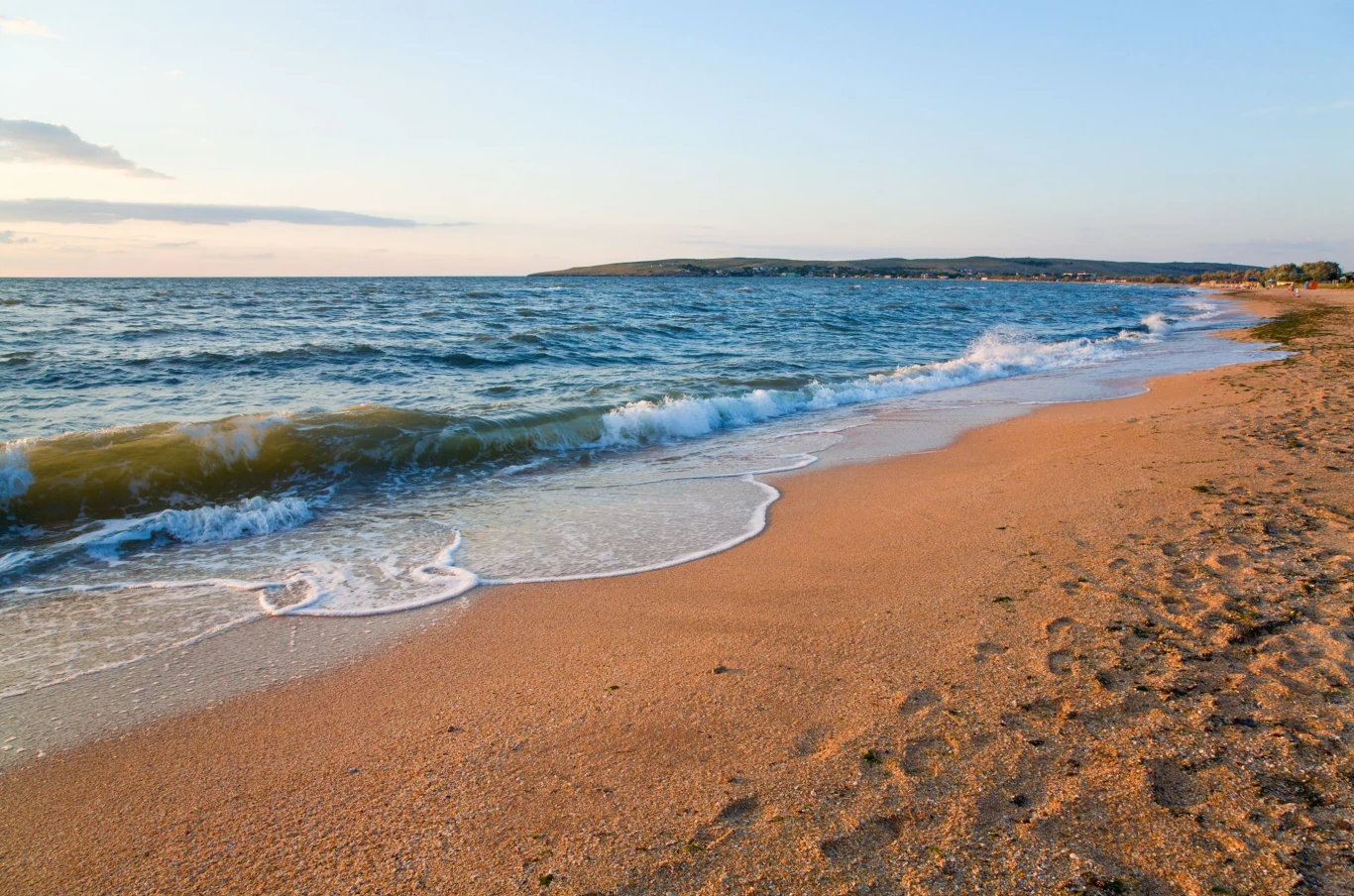 Przez infrastruktury turystycznej plaża w Czołpinie zachowała swój dziki charakter