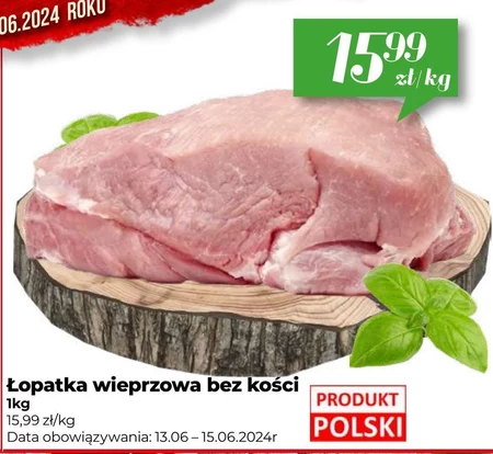 Łopatka bez kości Data