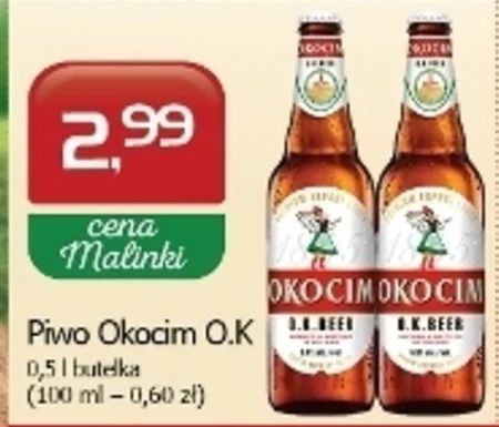 Okocim O.K. Beer Piwo jasne 500 ml