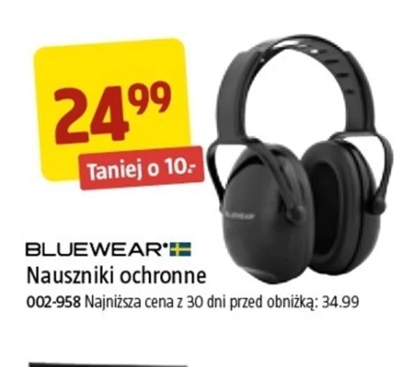 Nauszniki ochronne Bluewear