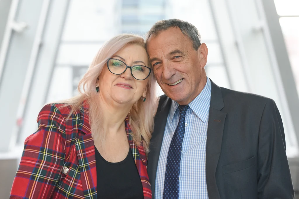 Anna Król i Zbigniew Zamróz
